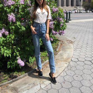 MAEVE White Blouse with Peter Pan Collars